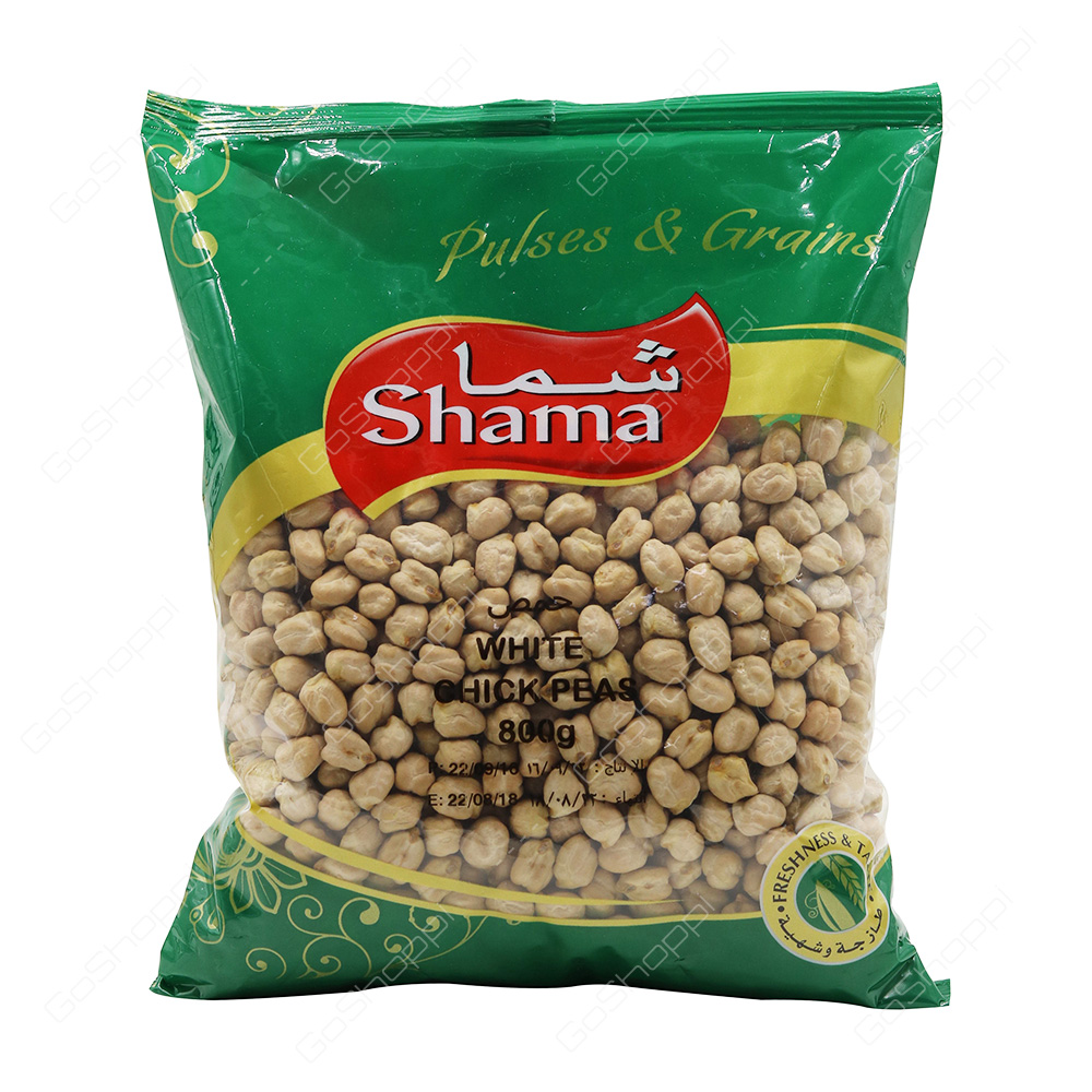 Shama White Chick Peas 800 g