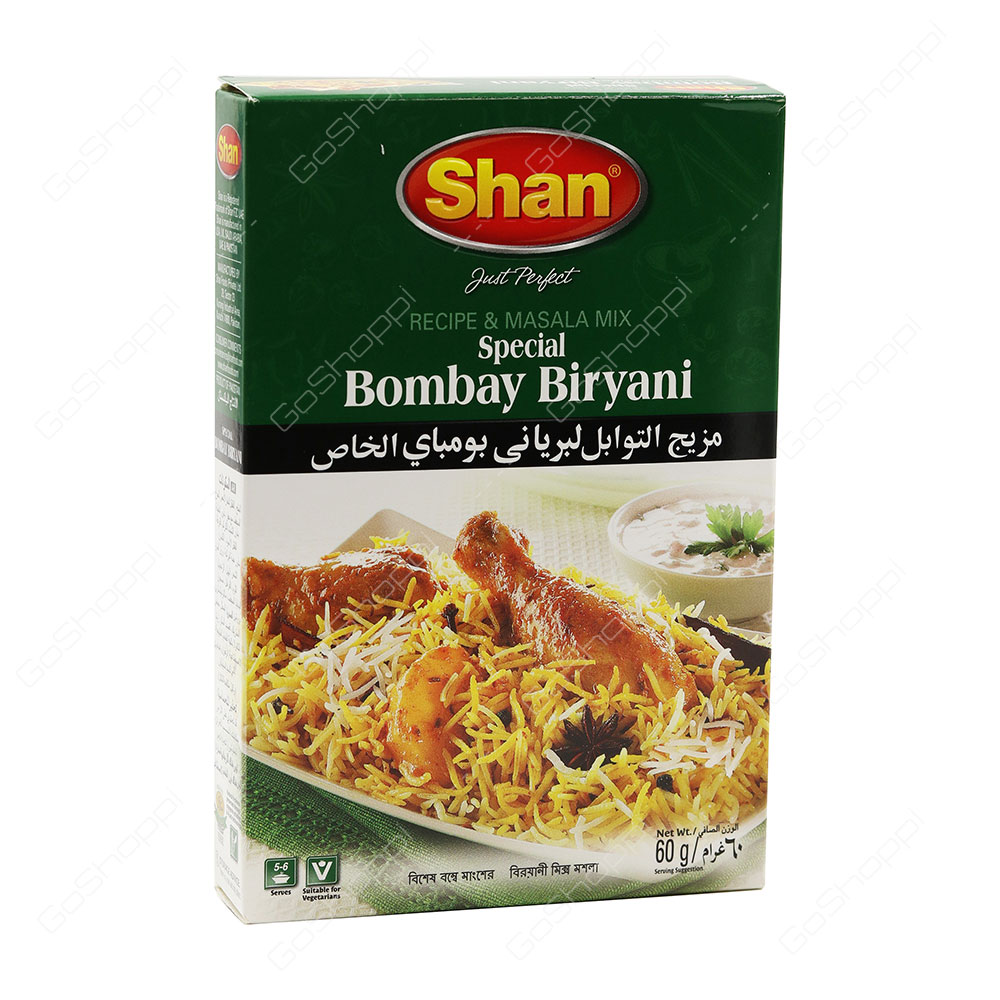 Shan Special Bombay Biryani Spice Mix 60 g