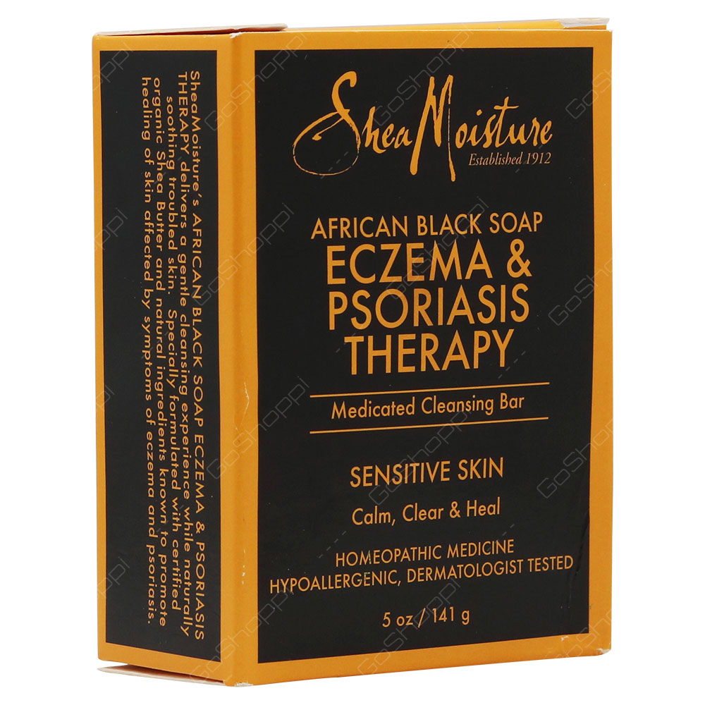 Shea Moisture African Black Soap Eczema & Psoriasis Therapy 141g Buy