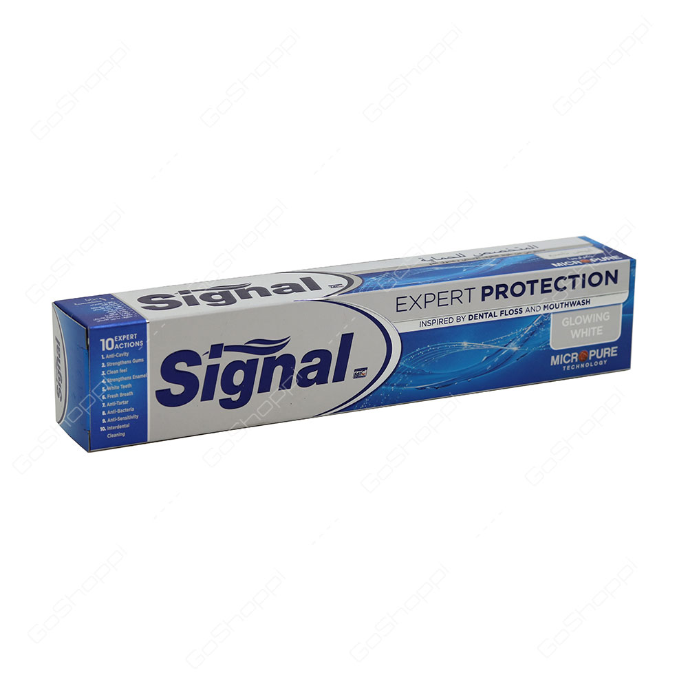 Signal Expert Protection Glowing White Toothpaste 75 ml