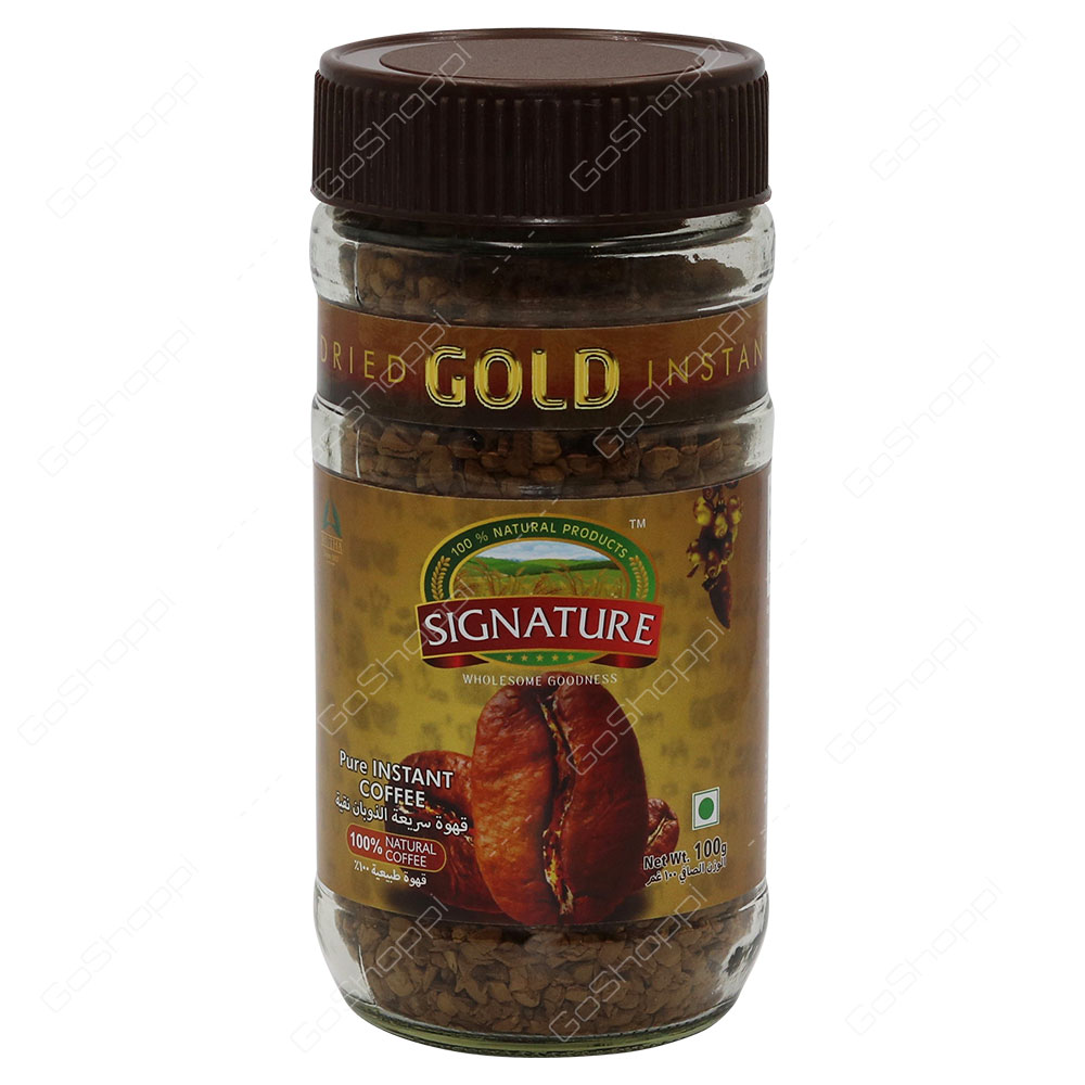 Signature Gold Pure Instant Coffee 100 g