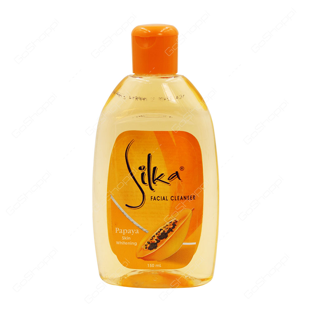Silka Papaya Skin Whitening Facial Cleanser 150 ml