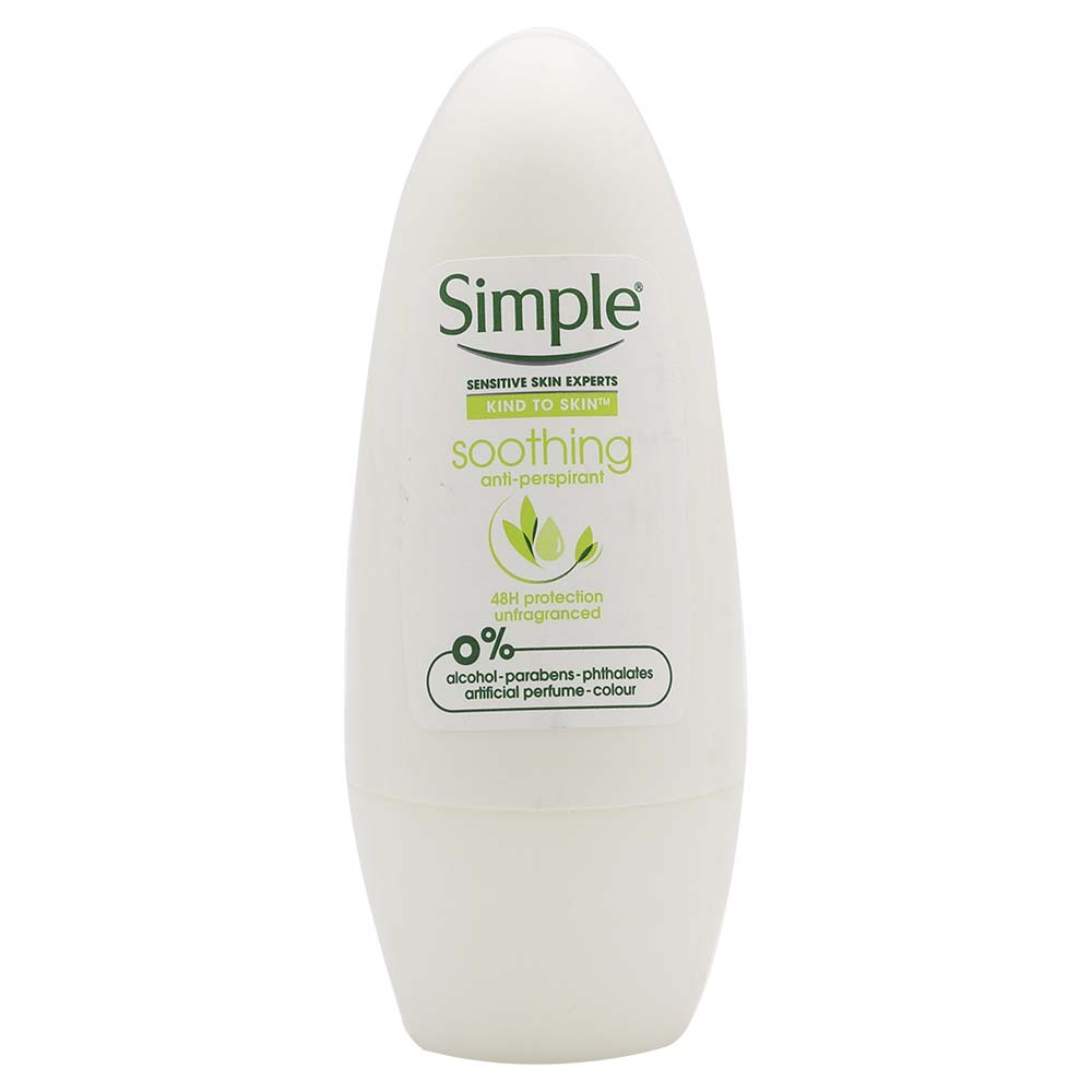 Simple Soothing Anti-Perspirant 50ml
