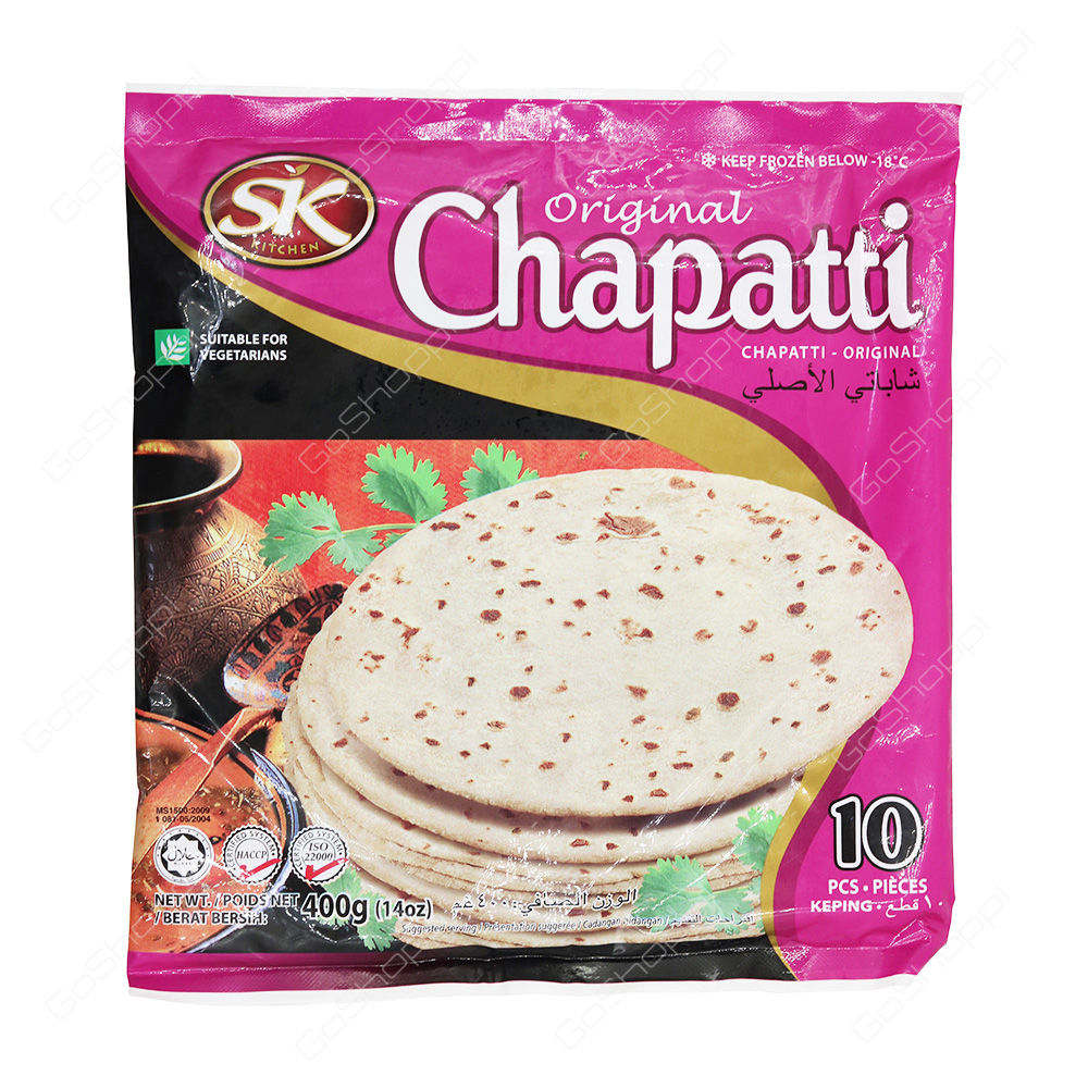Sk Kitchen Original Chapatti 10 pcs