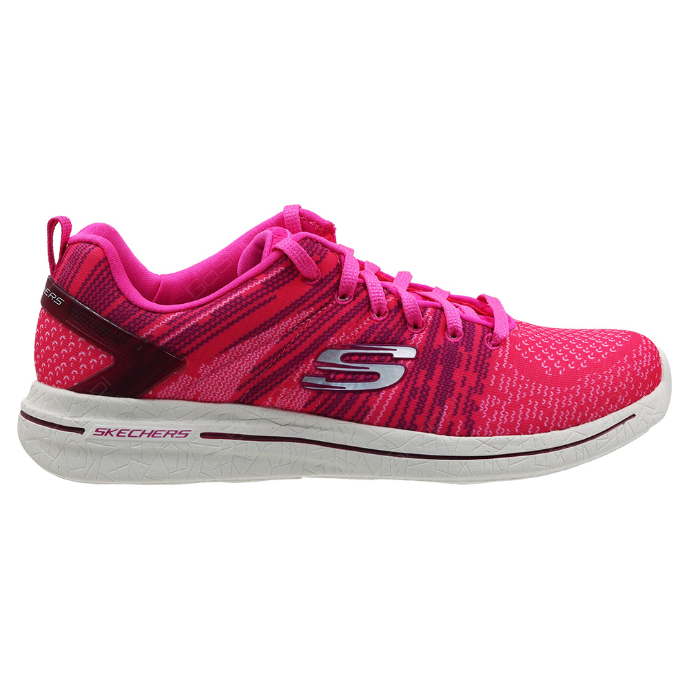 womens hot pink skechers