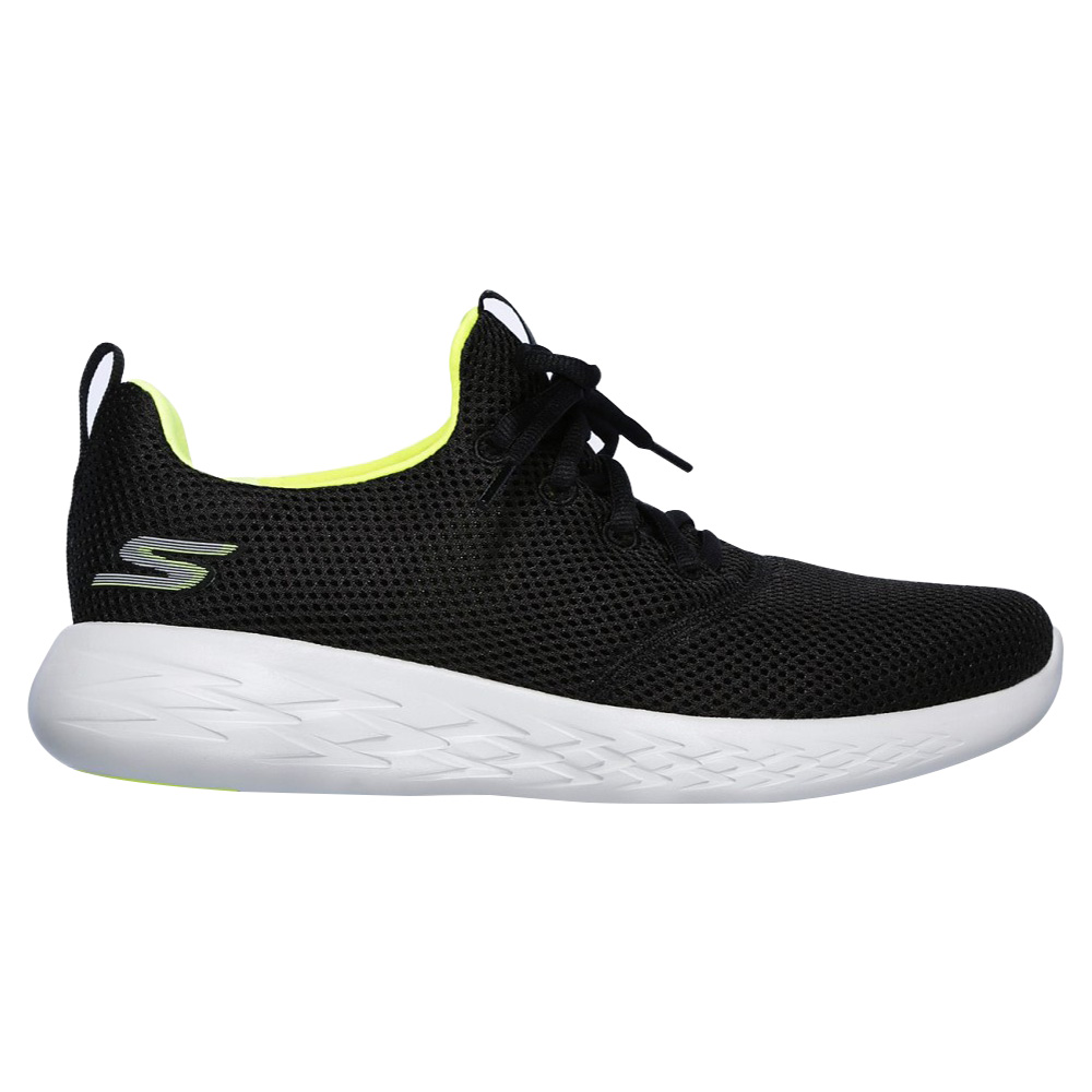 Skechers Go Run 600 - Defiance Sneakers For Men - Black-Lime - 55076 ...