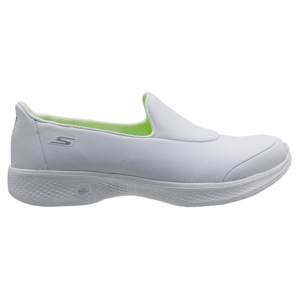 Skechers Go Walk 4-Ascend Walking Shoes For Women - White - 14911WHT