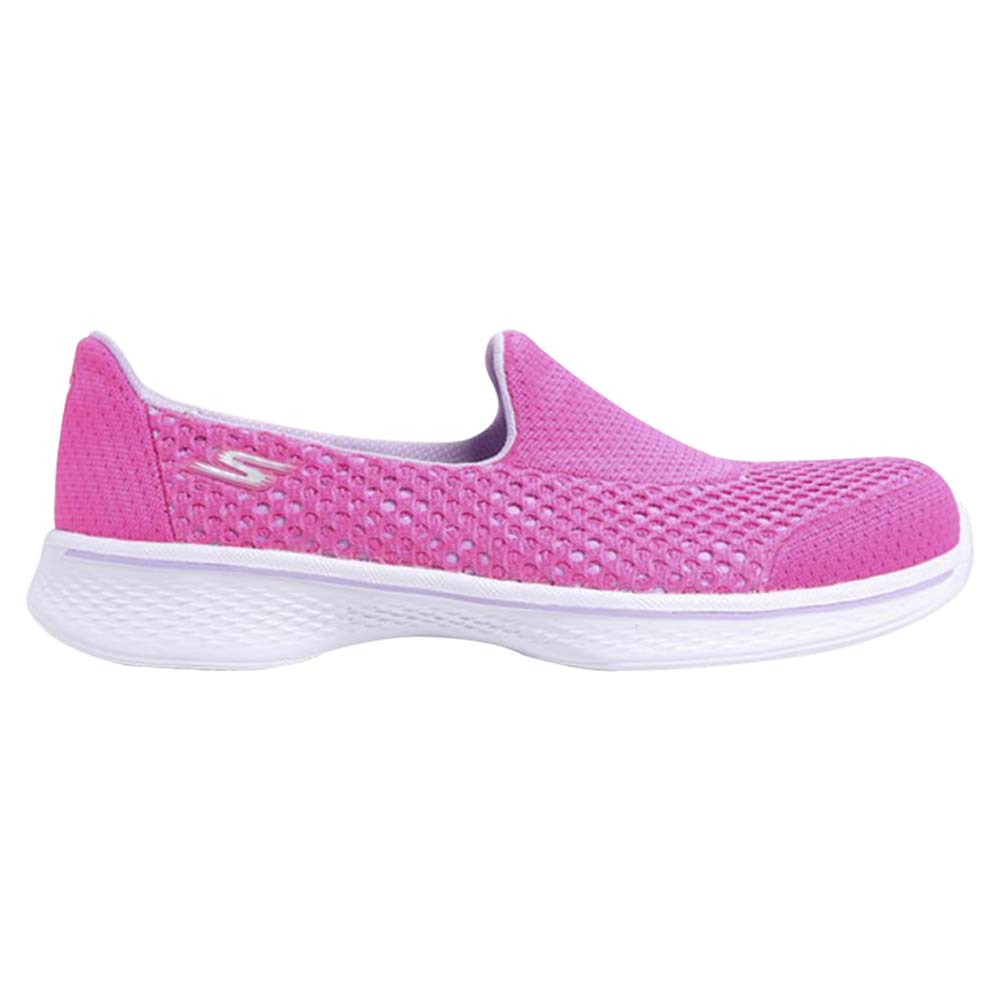 Skechers Go Walk 4 - Kindle Slip On Shoes For Girls - 81118L-HPLV