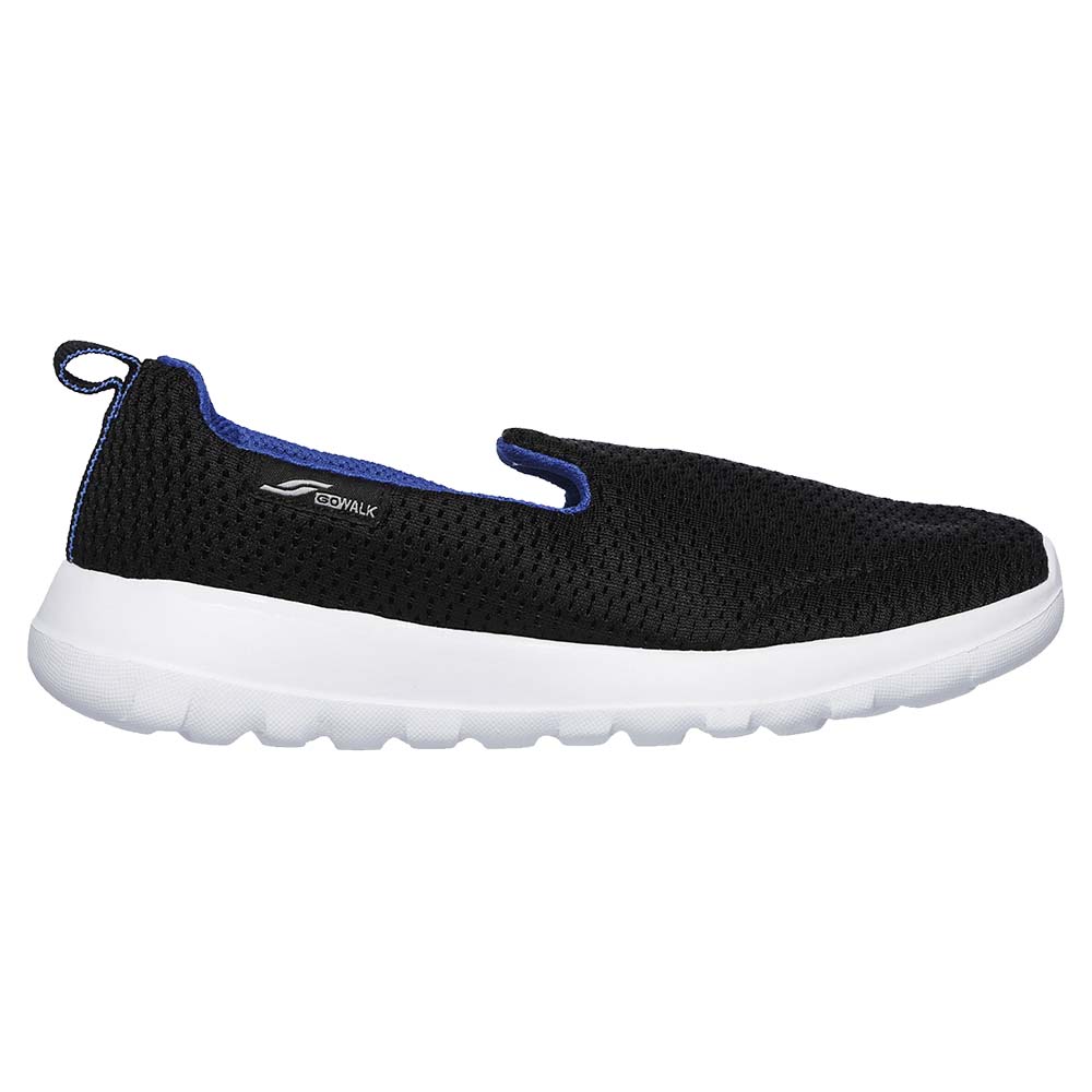 Skechers Go Walk Max Shoes For Kids - Black-Royal Blue - 97850L-BKRY