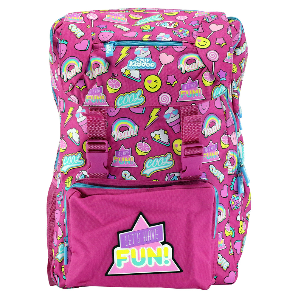 Smily Fancy Backpack - Pink