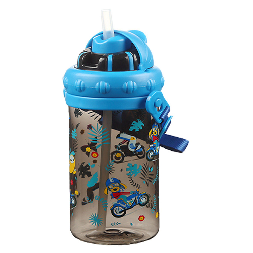 Smily Sipper Water Bottle - Black