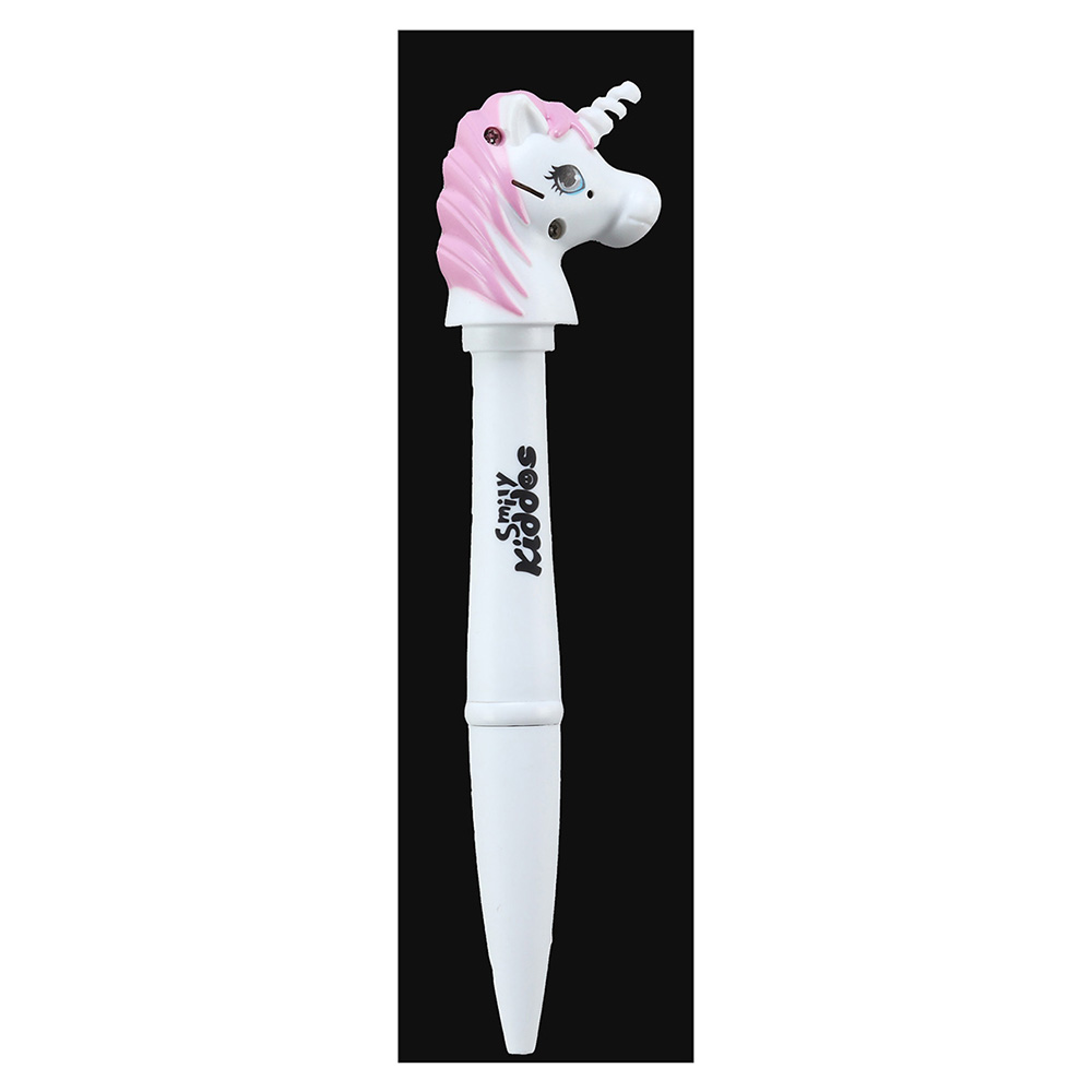 Smily Unicorn Ball Pen - Pink