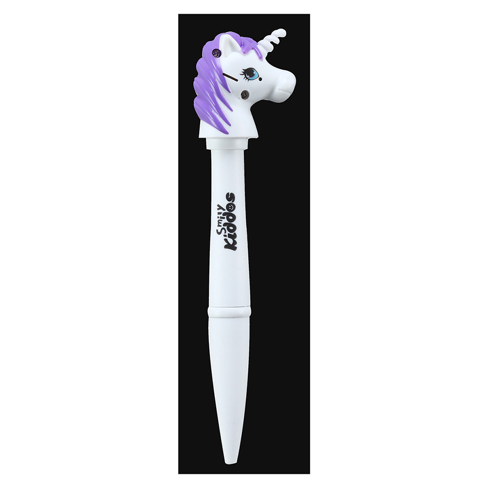 Smily Unicorn Ball Pen - Purple