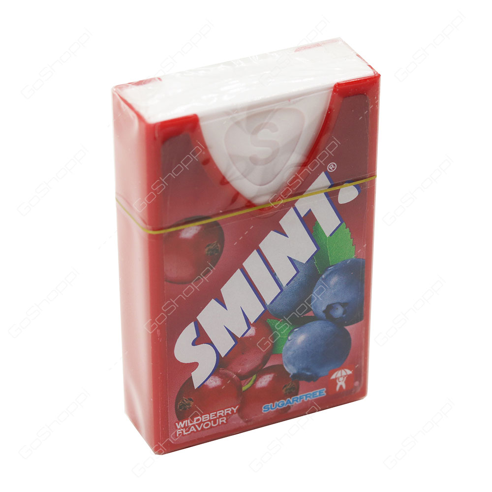 Smint Sugarfree Wildberry Flavour Gum 40 pcs