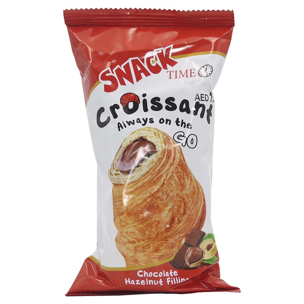 Snack Time Croissant Chocolate Filling Pastry 50g