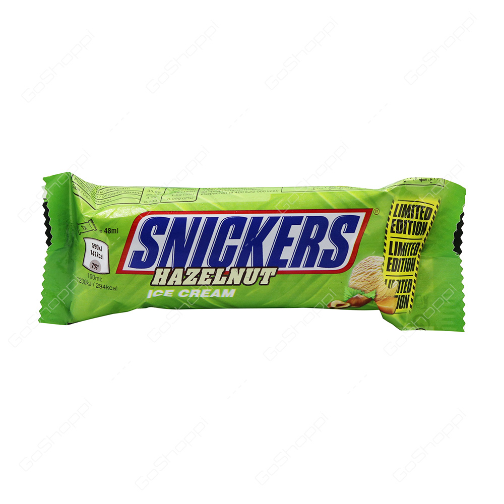 Snickers Hazelnut Ice Cream Bar 48 ml