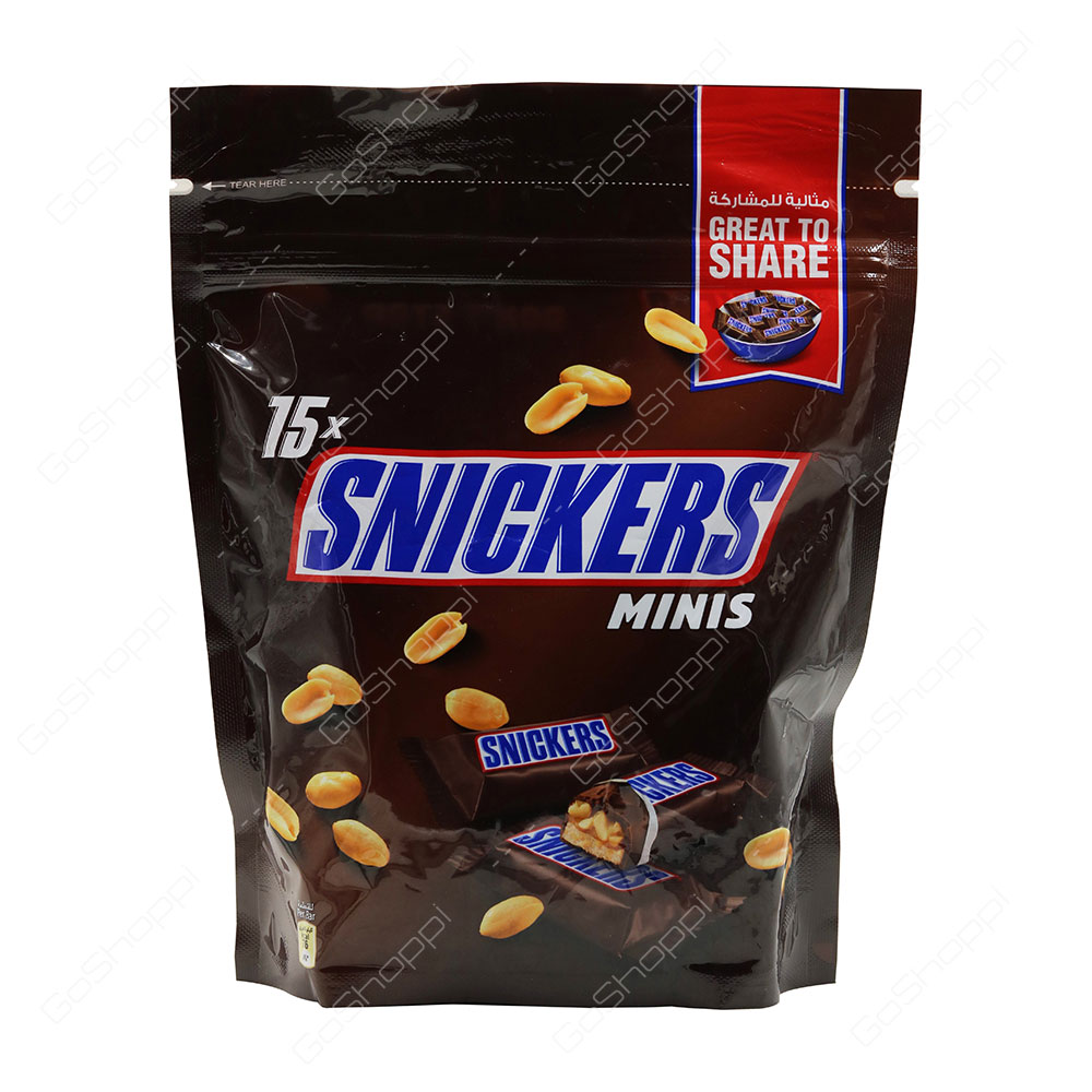 Snickers Minis Chocolates 15 Bars