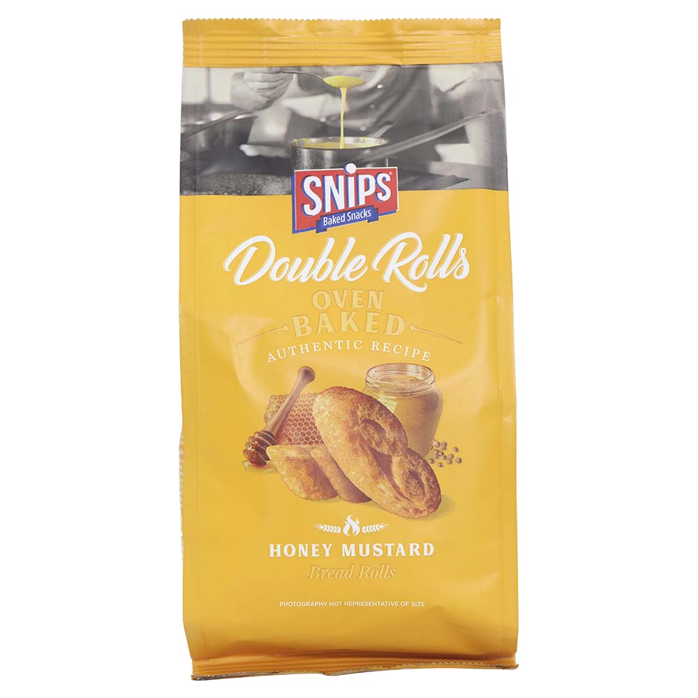 Snips Double Rolls Honey Mustard 75g