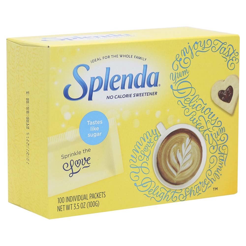 Splenda No Calorie Sweetener 100Packets