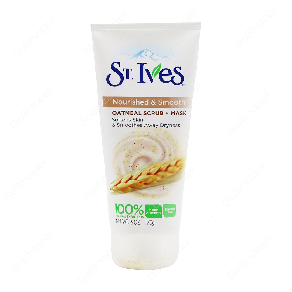 St Ives Nourished And Smooth Oat Meal Scrub And Mask 170 g