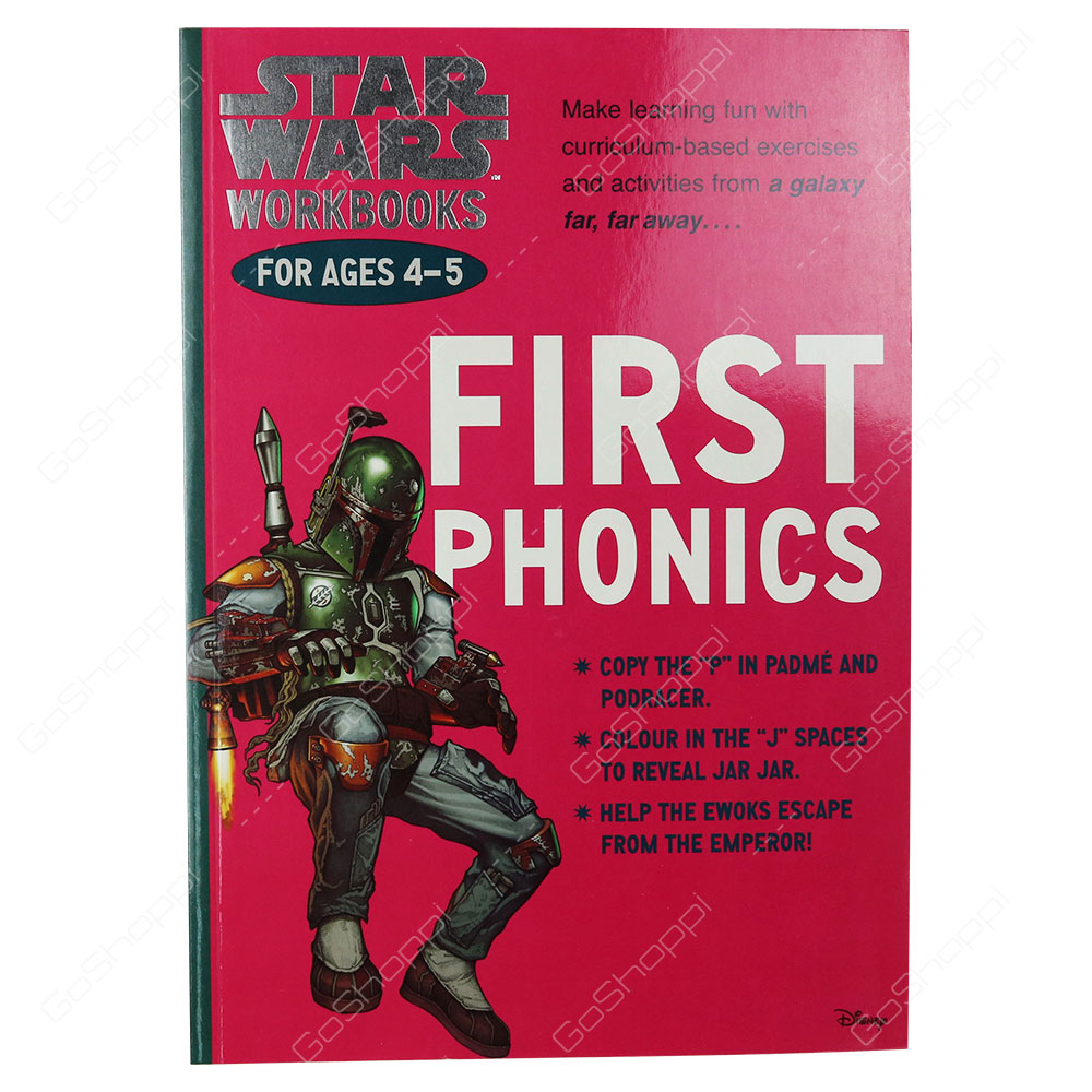 Star Wars Workbooks First Phonics Ages 4-5