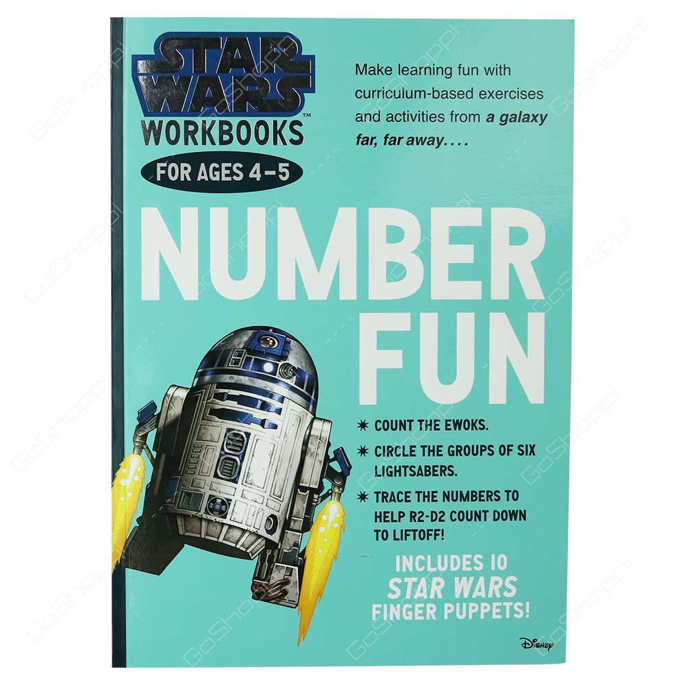 Star Wars Workbooks - Number Fun Ages 4-5