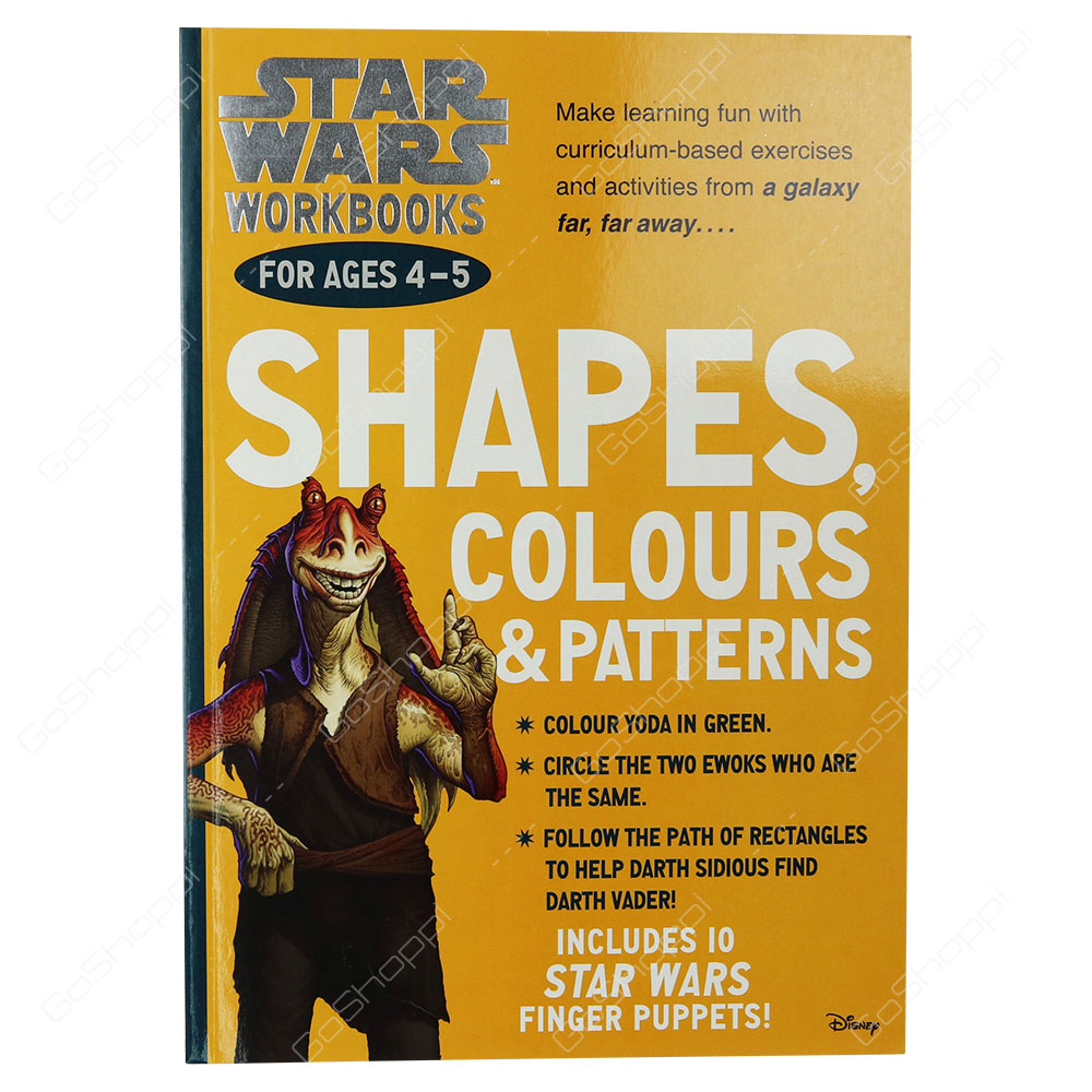 Star Wars Workbooks - Shapes, Colours & Patterns Ages 4-5