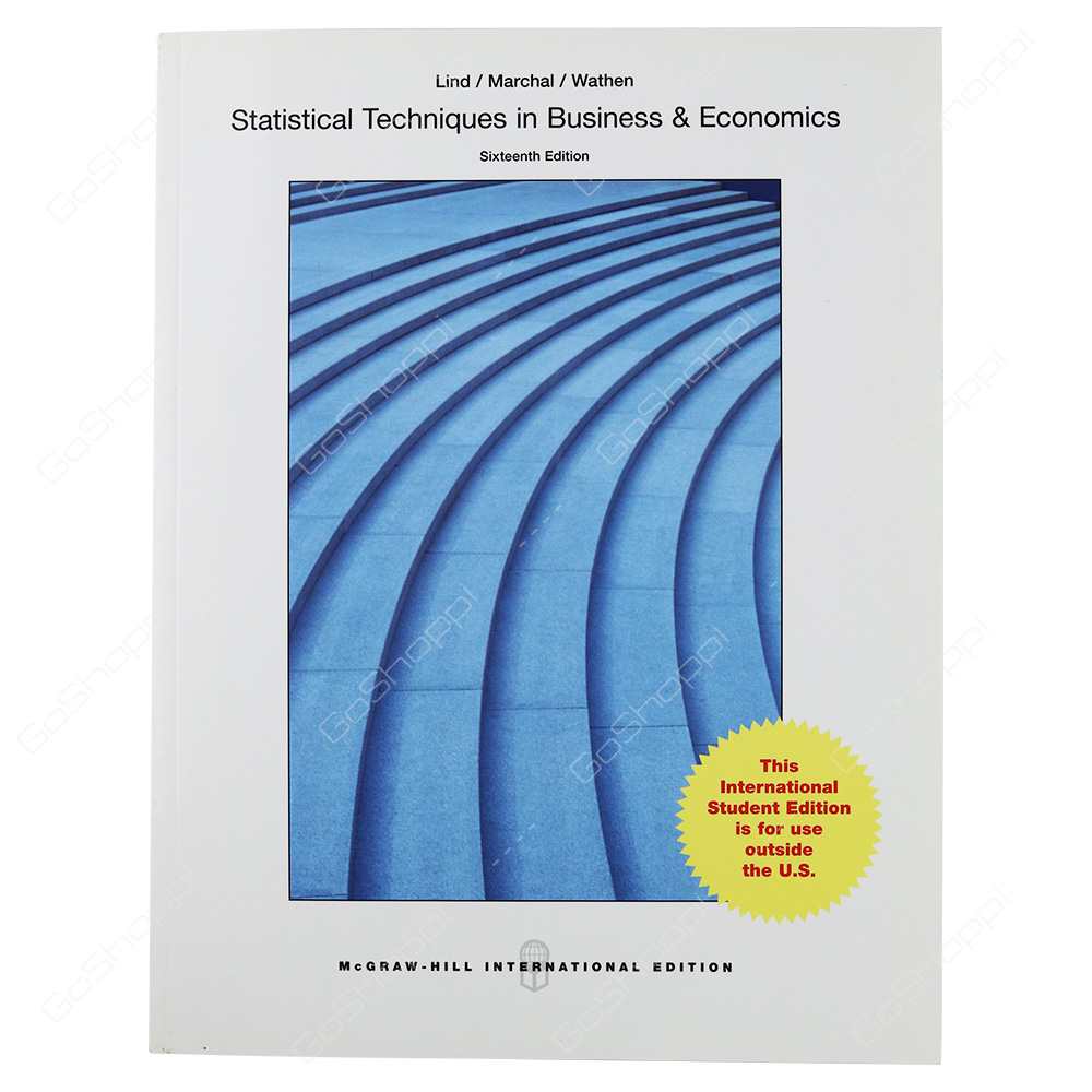 Statistical Techniques In Business And Economics By Douglas A. Lind