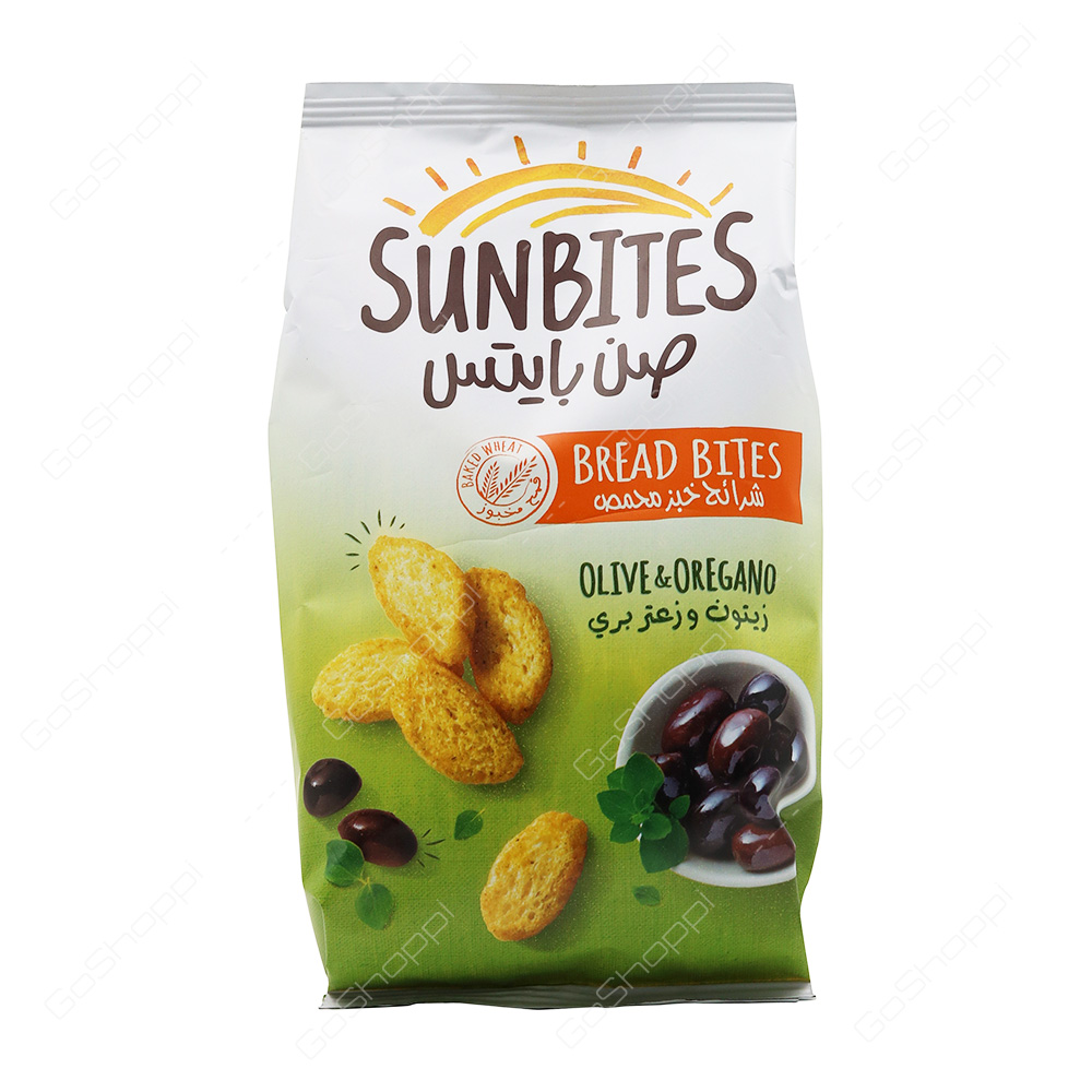 Sunbites Bread Bites Olive and Oregano  50 g