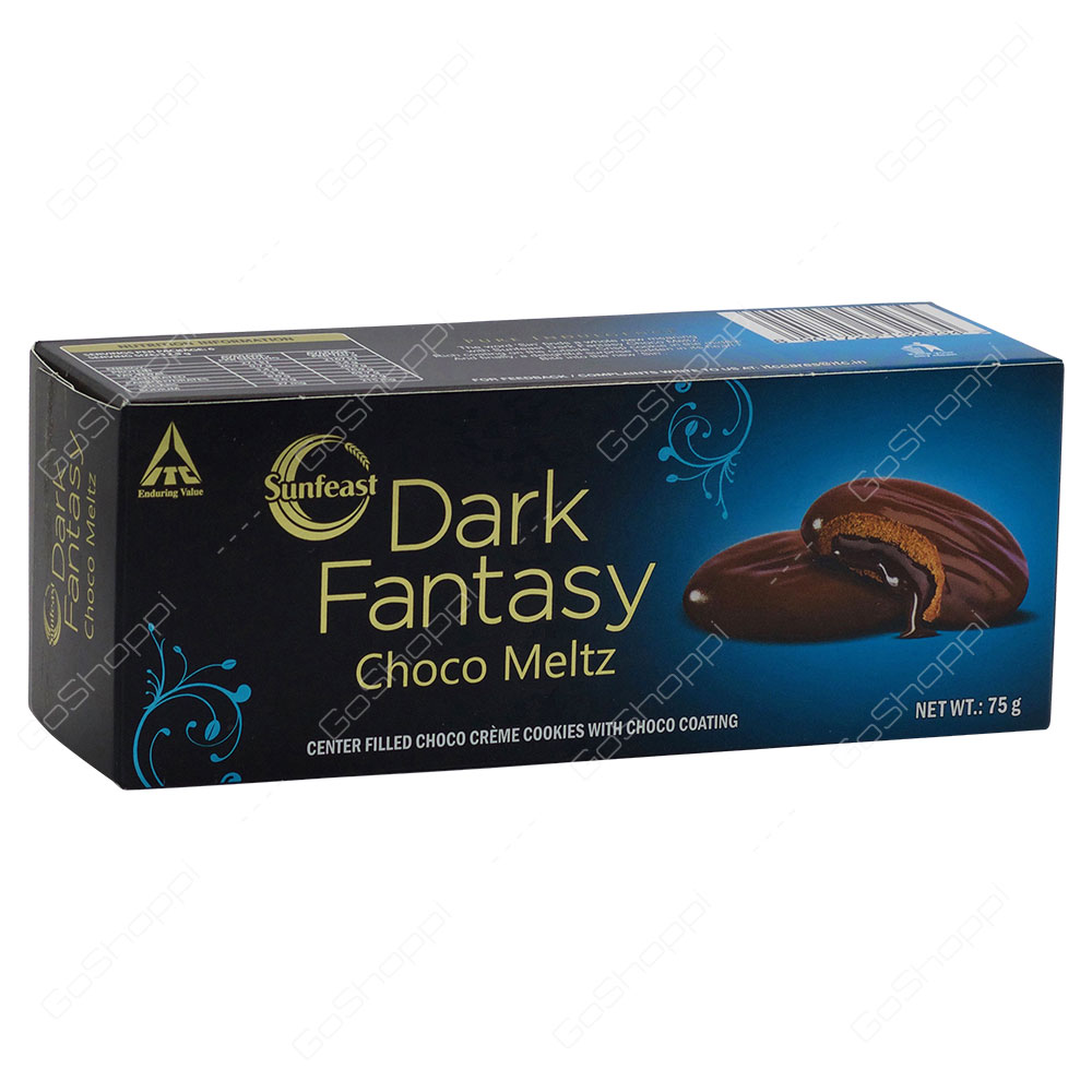 Sunfeast Dark Fantasy Choco Meltz Cookies 75 g