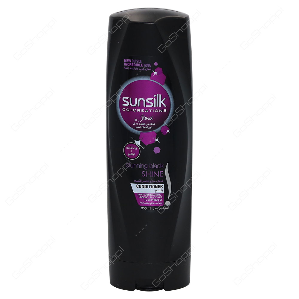 Sunsilk Co Creations Stunning Black Shine Conditioner 350 ml
