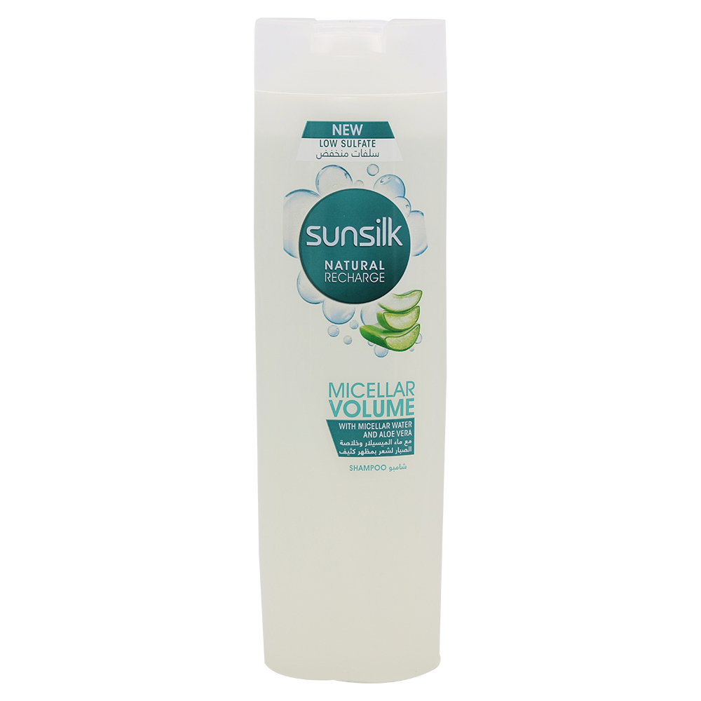 Sunsilk Natural Recharge Micellar Volume Shampoo 400ml