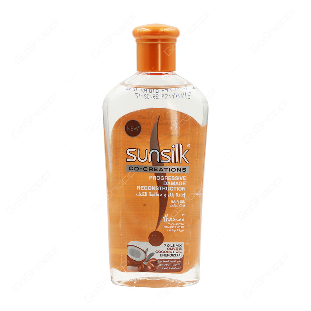 Sunsilk Progressive Damage Reconstruction Hair Oil 250 ml - Buy Online