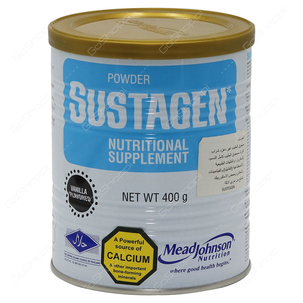 Sustagen Nutritional Supplement Vanilla Flavored 400 g