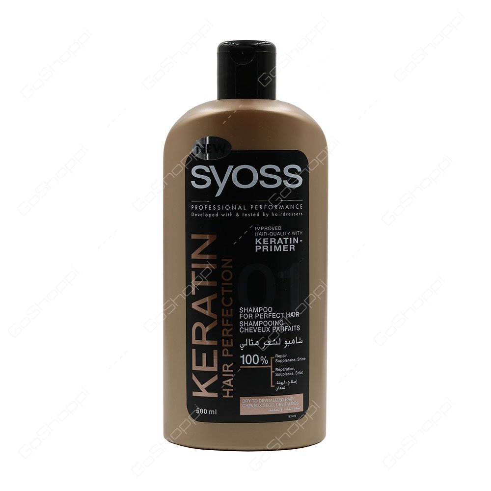 Syoss Keratin Hair Perfection Shampoo 500 ml