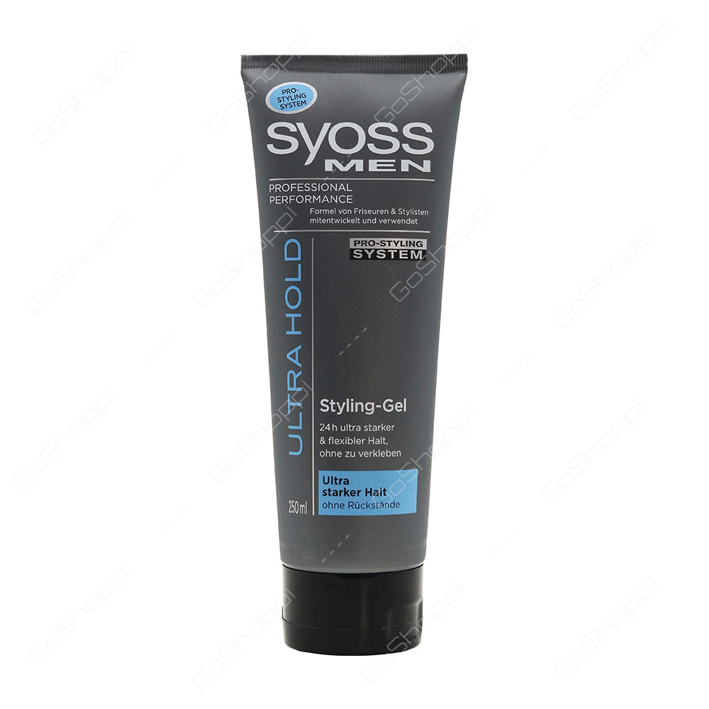 Syoss Men Ultra Hold Styling Gel 250 ml