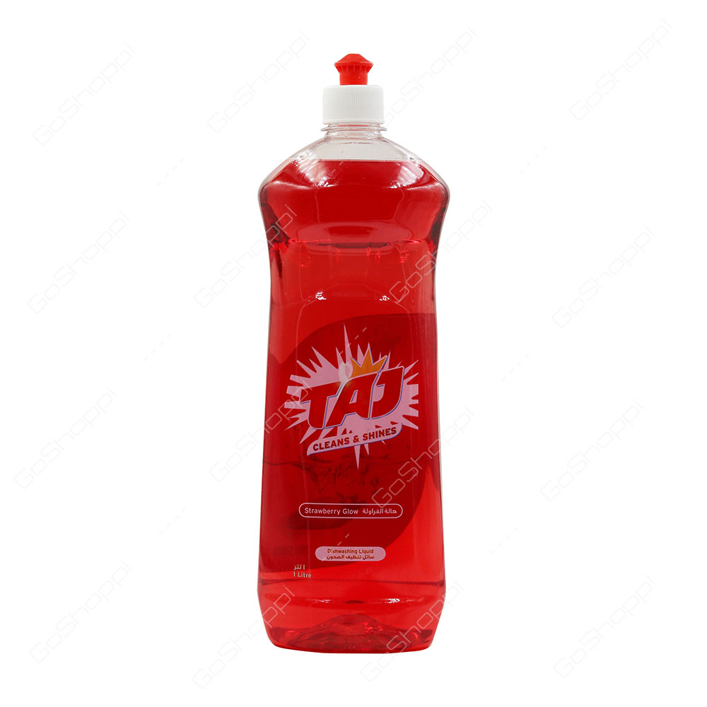 Taj Strawberry Glow Dishwashing Liquid 1 l