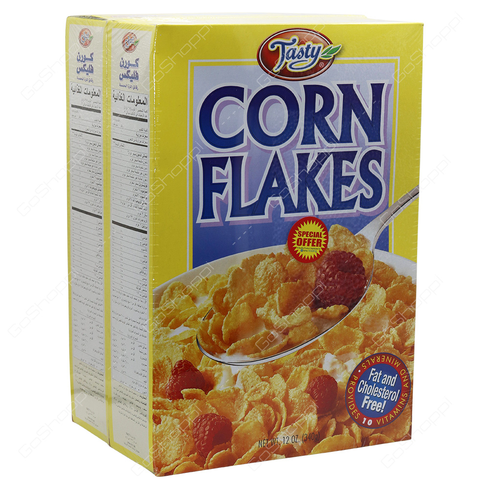 Tasty Corn Flakes 2 Pack 2X340 g
