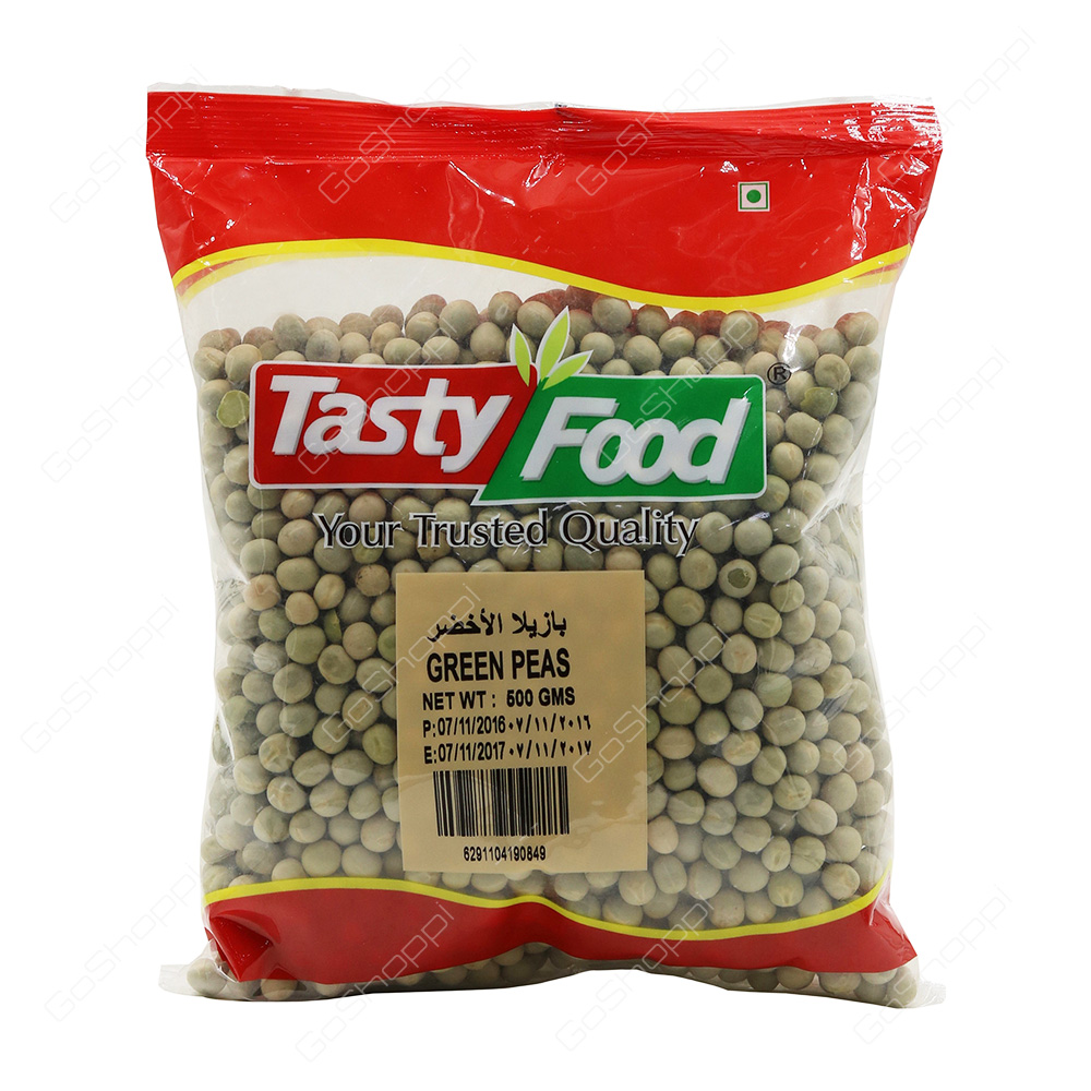 Tasty Food Green Peas  500 g