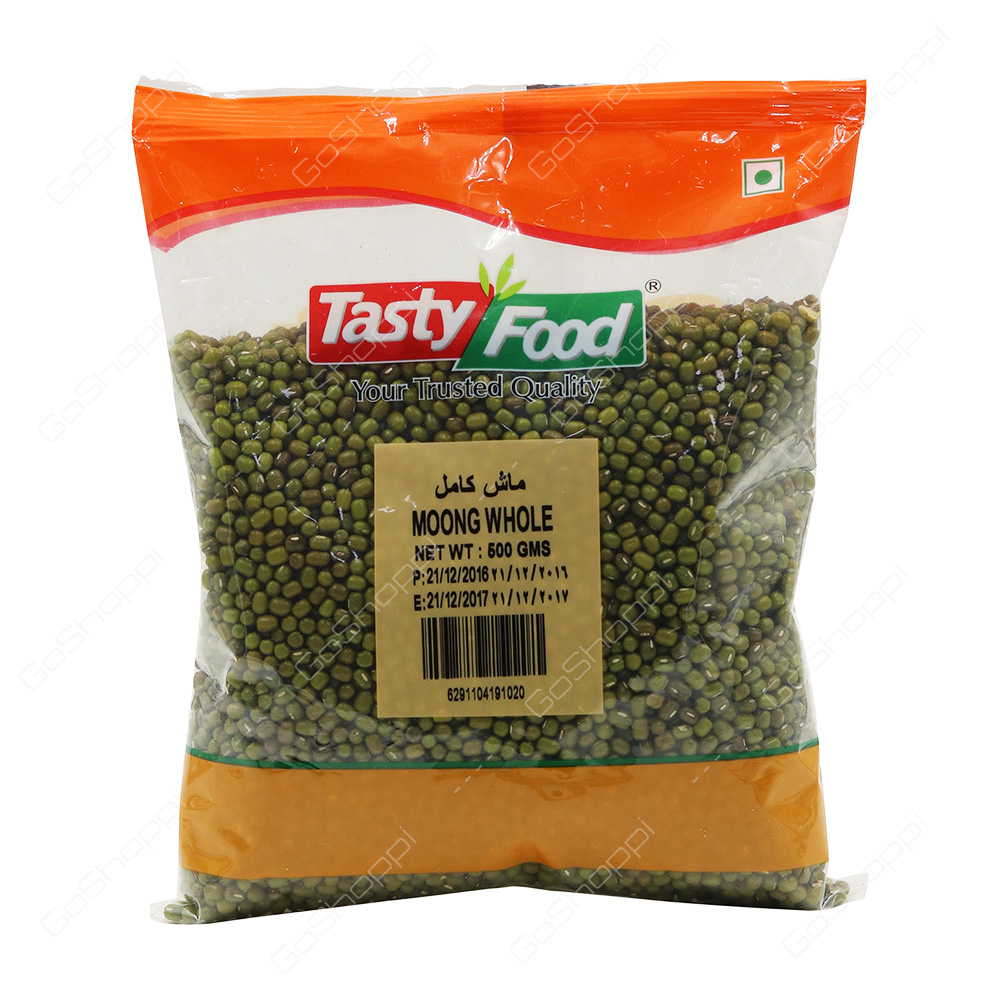 Tasty Food Moong Whole 500 g