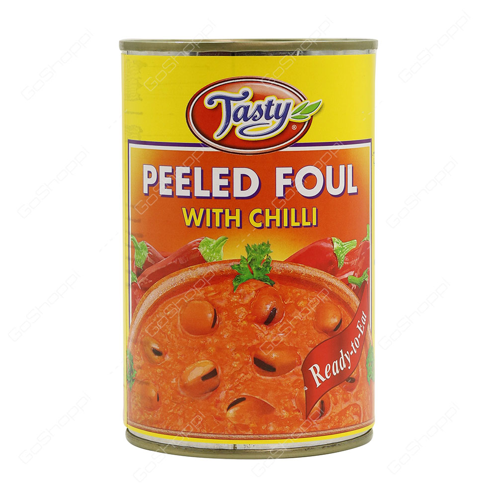 Tasty Peeled Foul With Chilli 450 g