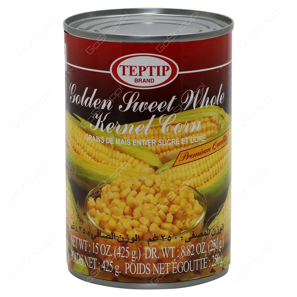Teptip Golden Sweet Whole Kernel Corn 425 g
