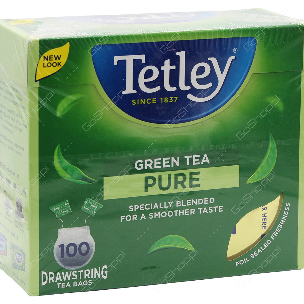 Tetley Green Tea Pure 100 Bags