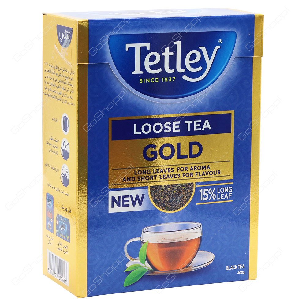 Tetley Loose Tea Gold Black Tea 400 g