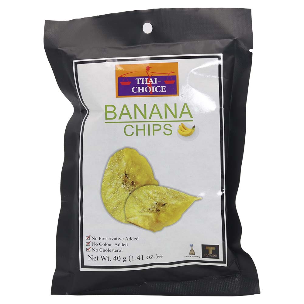 Thai Choice Banana Chips 40g