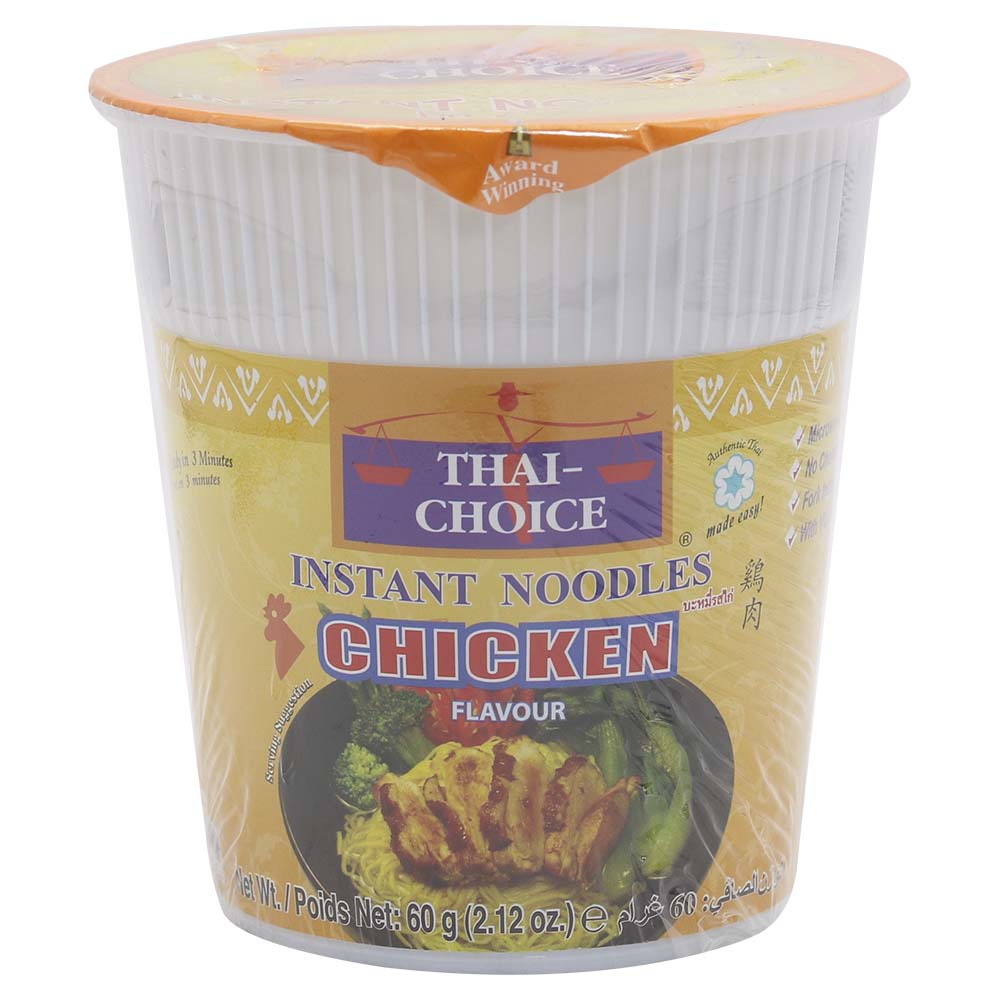 Thai Choice Chicken Flavour Instant Noodles 60g