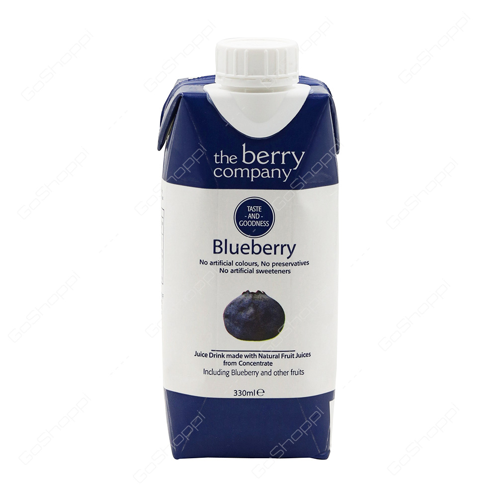 The Berry Company Blueberry Juice Drink 330 ml Buy Online