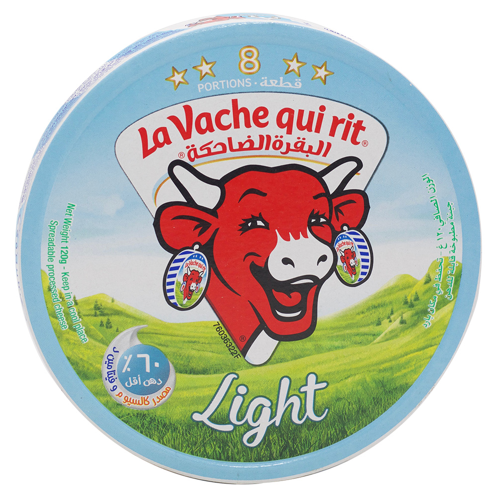 The Laughing Cow Light Spread Cheese Triangles 8pcs