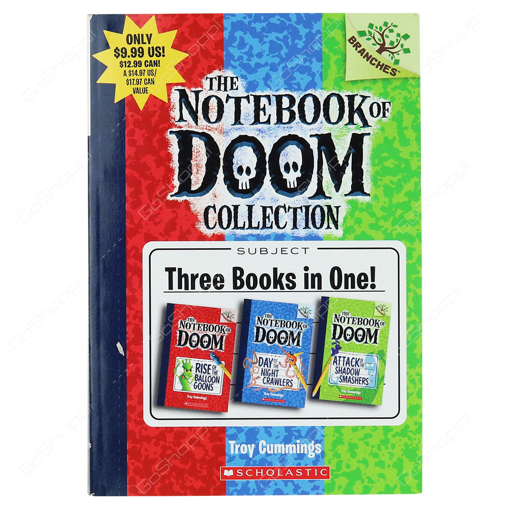 The Notebook Of Doom Collection - Three Books In One By Troy Cummings