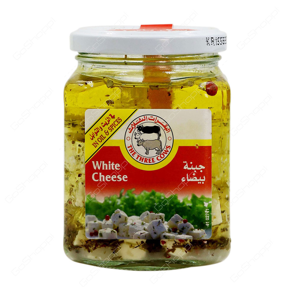The Three Cows White Cheese Low Fat Modified With Vegetable Oil 500 g
